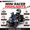 Mini RC Drift Avto 1:43 – 4WD, 2,4 GHz, LED Luči 🏎️💨