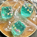Ocean Shells Squishy Stress Balls Fidget Toy Super Soft Transparent Star Maltose Cubes Squeeze Fidget Toy Adult Stress Relief