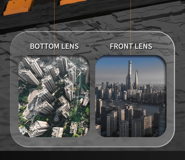 Zložljiv Dron s kamero + daljinec + aplikacija za upravljanje