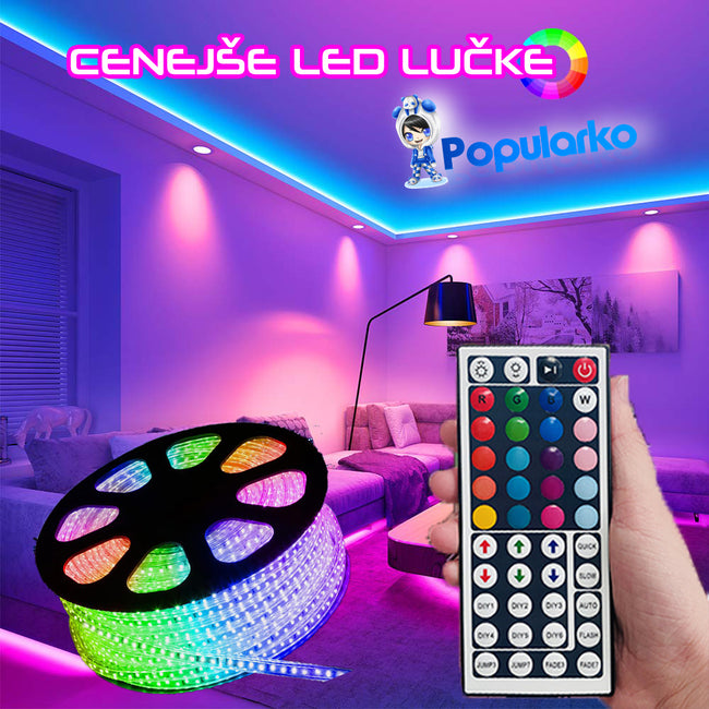 CENEJŠE LED lučke + daljinec 🥳