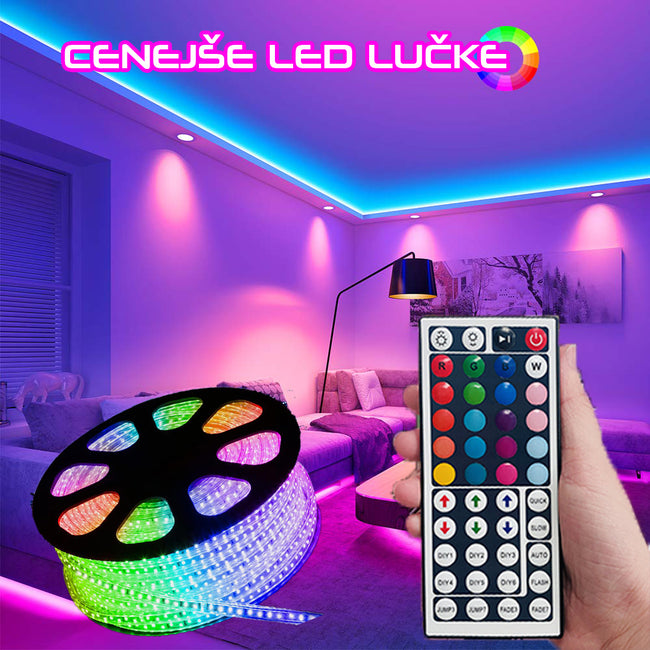 CENEJŠE LED lučke + daljinec 🥳