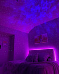 LED Nočni Projektor vesolja in zvezd + zvočnik 🎵