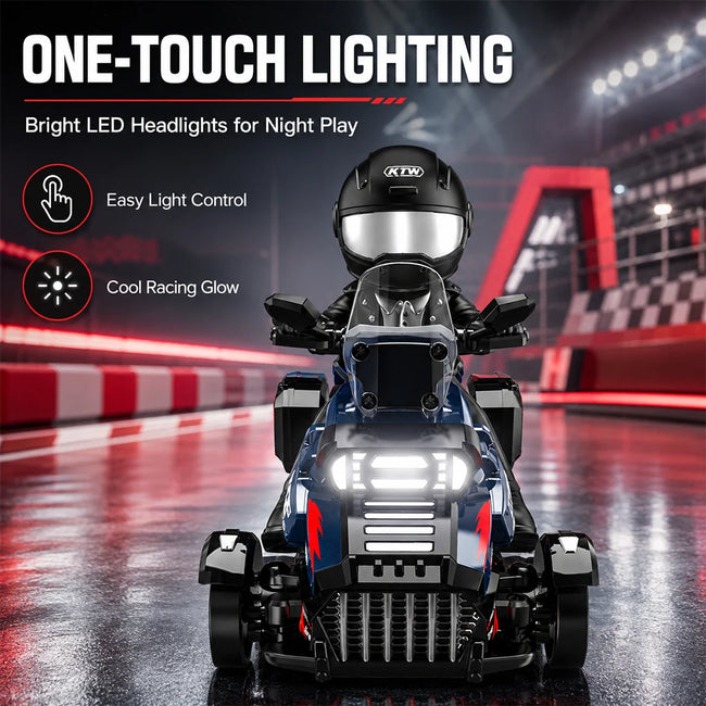 Mini RC Drift Avto 1:43 – 4WD, 2,4 GHz, LED Luči 🏎️💨