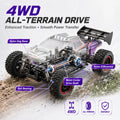 RC Terenski Avto 40 km/h – 4WD, Kovinski Pogon, LED Luči, 150 m** 🏎️💨