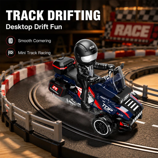 Mini RC Drift Avto 1:43 – 4WD, 2,4 GHz, LED Luči 🏎️💨