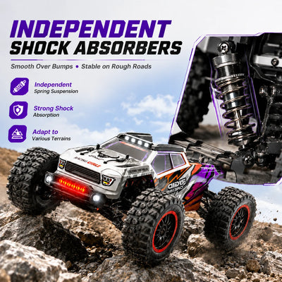 RC Terenski Avto 40 km/h – 4WD, Kovinski Pogon, LED Luči, 150 m** 🏎️💨