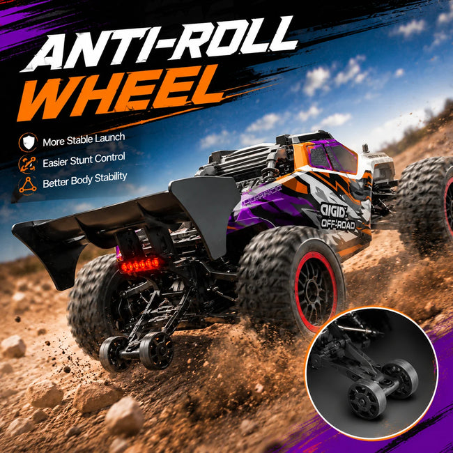 RC Terenski Avto 40 km/h – 4WD, Kovinski Pogon, LED Luči, 150 m** 🏎️💨