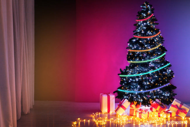 🎅Novoletno Božične LED lučke + Aplikacija + Daljinec🎄