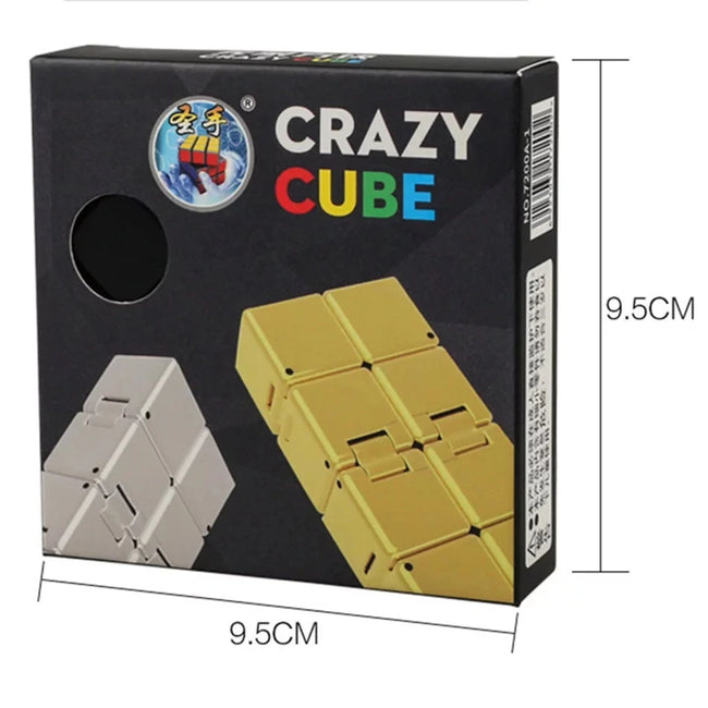 🧩 ShengShou 2×2 Infinity Cube – mehanska puzzle fidget igrača