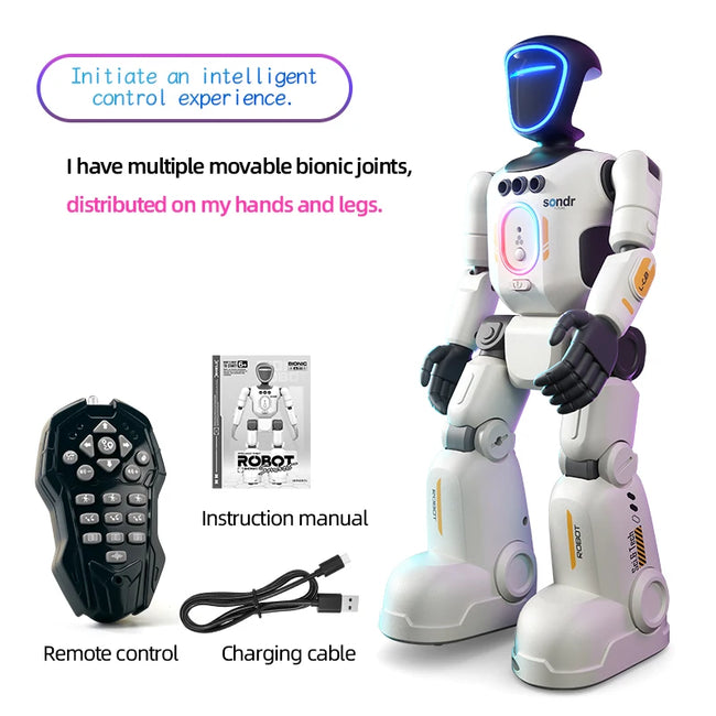 🤖 Pametni RC humanoidni robot z upravljanjem z gestami