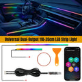 RGB LED ambientna osvetlitev za avto 2-v-1 ali 6-v-1 – fotografija izdelka