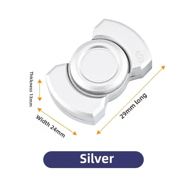 ⚙️ Mini kovinski EDC Fidget Spinner – mehanska antistresna igrača