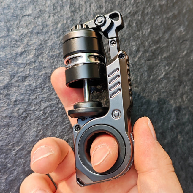 🧲 Kovinski Fidget Slider – mehanski antistresni pripomoček z magnetnim mehanizmom