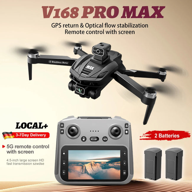 V168 MAX GPS dron – fotografija izdelka 09