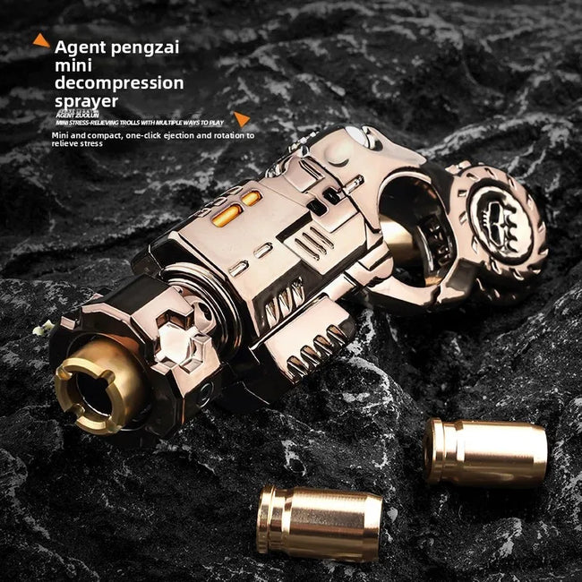 ⚙️ Mini kovinski EDC Fidget Spinner – mehanska antistresna igrača