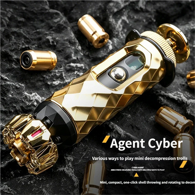 🔫 Kovinski Ratchet Fidget Gun – mehanska antistresna igrača