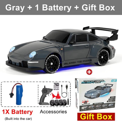 RC Drift Avto 20 km/h – 4WD, LED Luči in 2,4 GHz** 🏎️💨