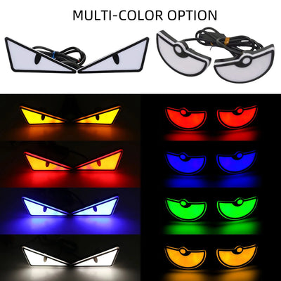 LED Demon Eye luči za motor in avto – 2 kosa – fotografija izdelka