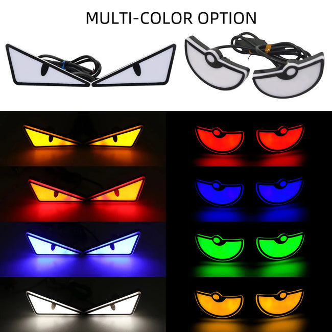 LED Demon Eye luči za motor in avto – 2 kosa – fotografija izdelka