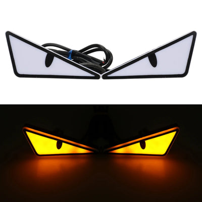 LED Demon Eye luči za motor in avto – 2 kosa – fotografija izdelka