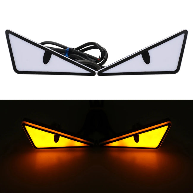 LED Demon Eye luči za motor in avto – 2 kosa – fotografija izdelka
