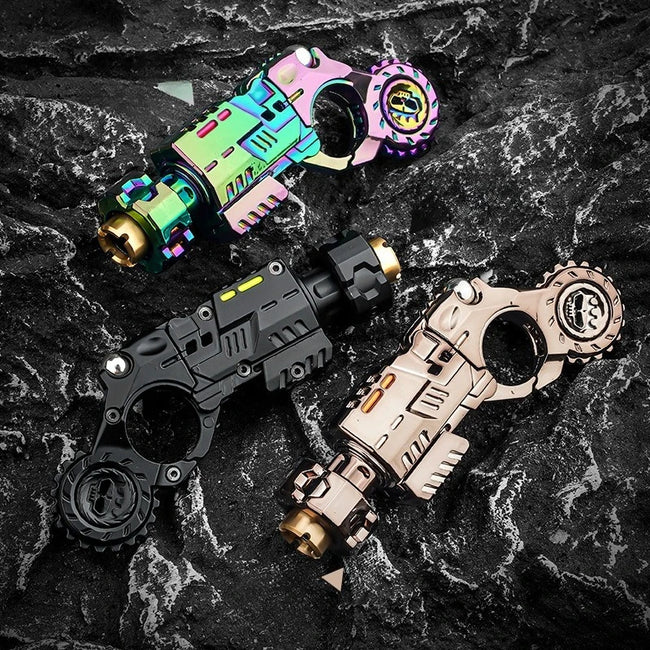 🔫 Kovinski EDC Fidget Pistol – mehanska antistresna igrača