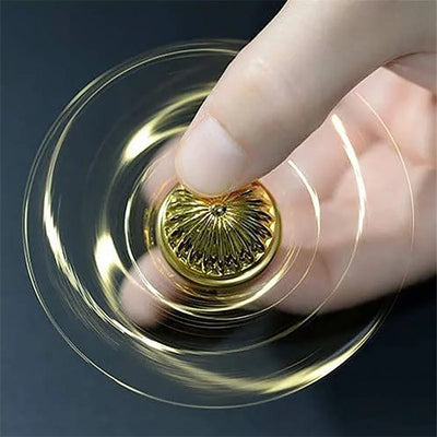 🌀 Kovinski EDC Fidget Spinner – vrtljiva antistresna igrača