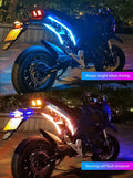 LED smerniki in dnevne luči za motor – 2 kosa – fotografija izdelka