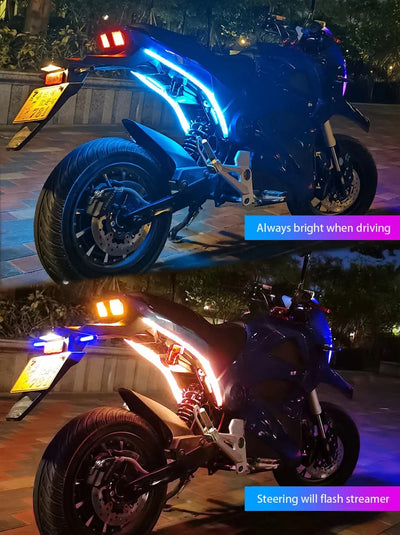 LED smerniki in dnevne luči za motor – 2 kosa – fotografija izdelka