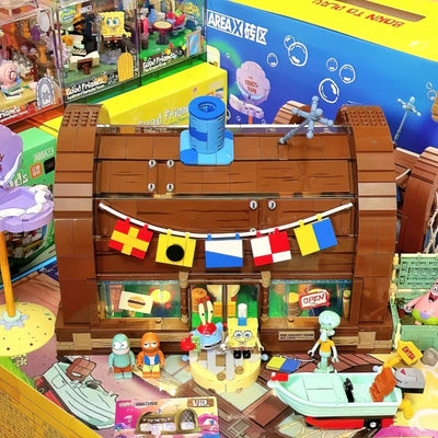SpongeBob Krusty Krab – gradbeni komplet – slika 5