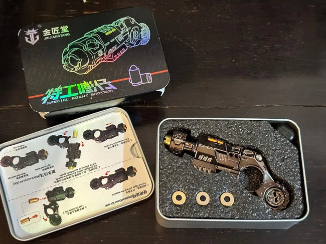 ⚙️ Mini kovinski EDC Fidget Spinner – mehanska antistresna igrača
