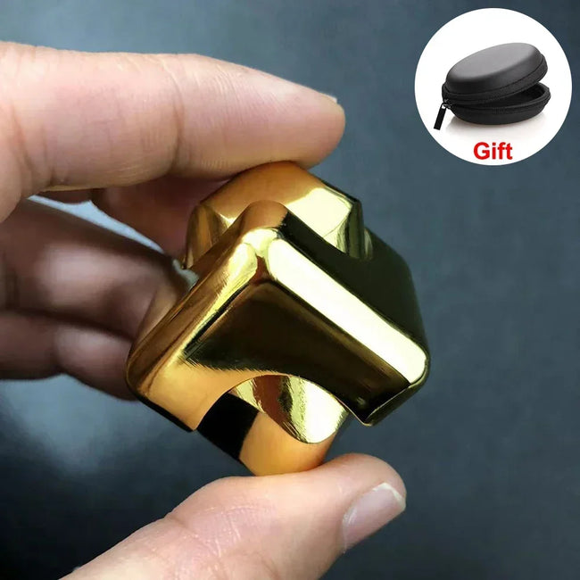 ⚙️ Kovinski Cube Spinner – 3D EDC Fidget igrača