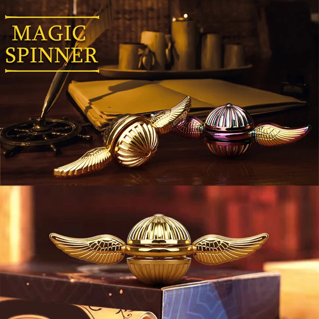 🌀 Kovinski EDC Fidget Spinner – vrtljiva antistresna igrača