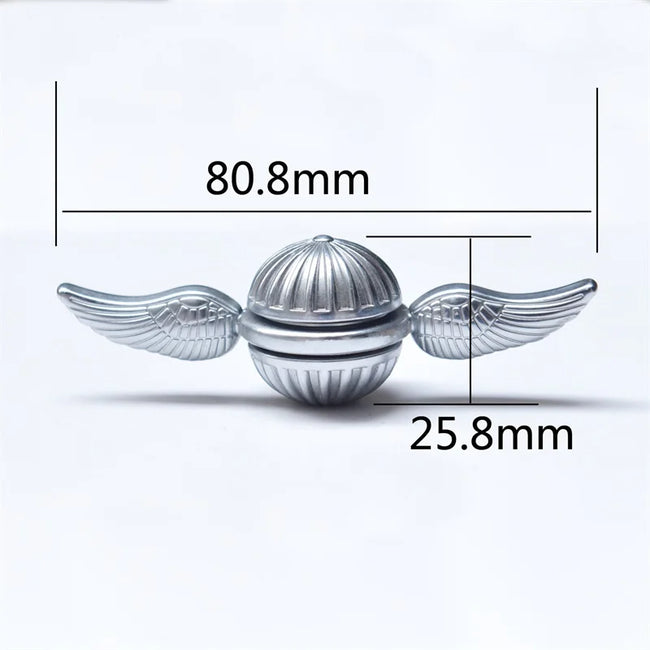 🌀 Kovinski EDC Fidget Spinner – vrtljiva antistresna igrača
