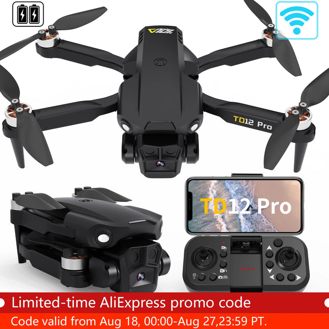 TD12 Pro FPV dron – fotografija izdelka 01