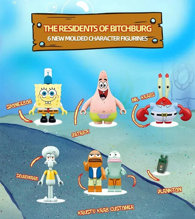 SpongeBob Krusty Krab – gradbeni komplet – slika 10