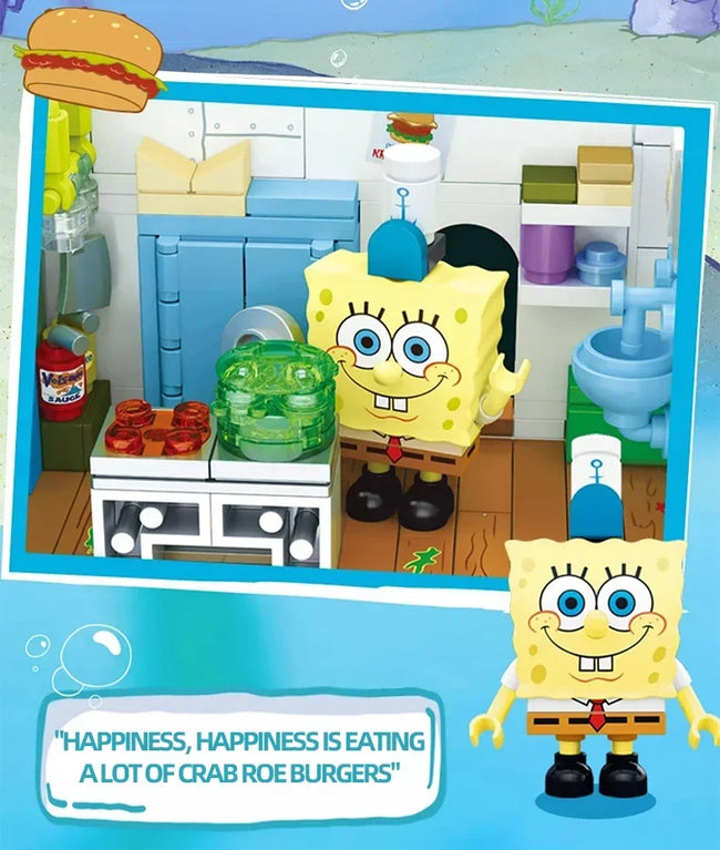 SpongeBob Krusty Krab – gradbeni komplet – slika 12