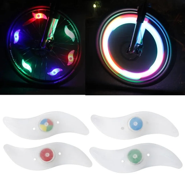 LED lučke za napere kolesa – barvne