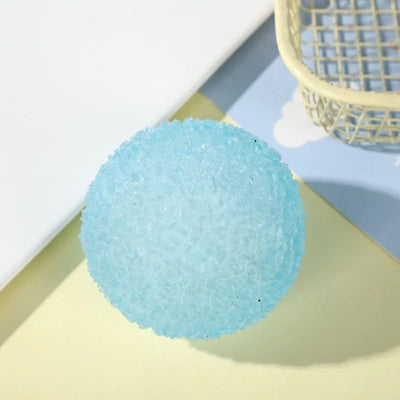 🧊 Modri Squishy Toy Mochi – prosojna antistresna igračka
