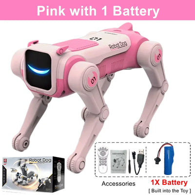 Pametni AI RC robotski pes 4WD z glasovnim upravljanjem 🐶