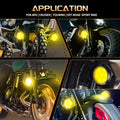 CO LIGHT LED delovna in meglenka za motor 4–4,5" – fotografija izdelka