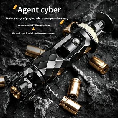 🔫 Kovinski Ratchet Fidget Gun – mehanska antistresna igrača
