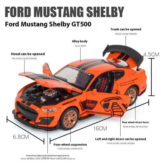 Ford Mustang Viper GT500 – kovinski model 1:32