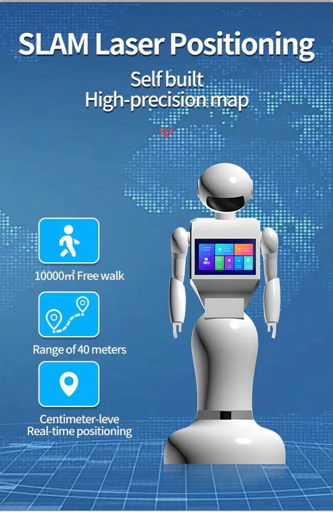 Pametni dostavni robot za restavracije – glasovno naročanje, več pladnjev in radar – slika 9
