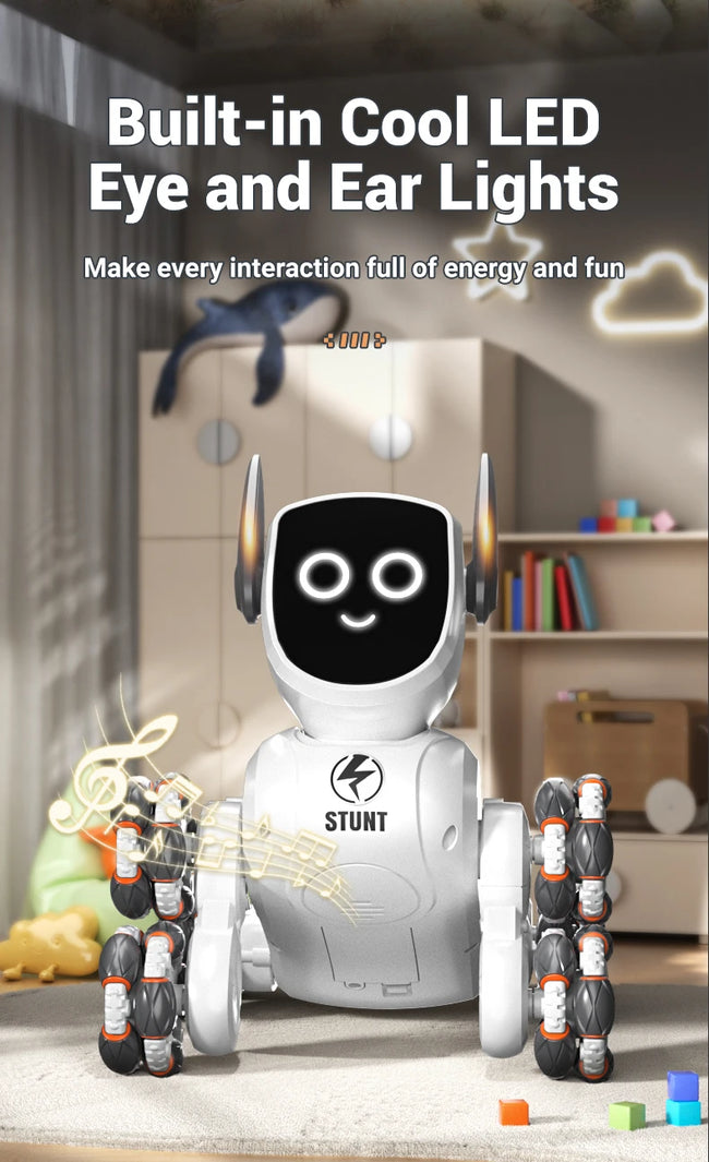 🤖 8-Kolesni RC robotski pes z gestami