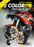 CO LIGHT LED delovna in meglenka za motor 4–4,5" – fotografija izdelka