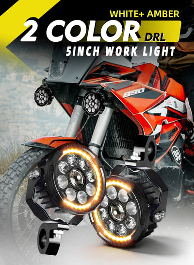 CO LIGHT LED delovna in meglenka za motor 4–4,5" – fotografija izdelka