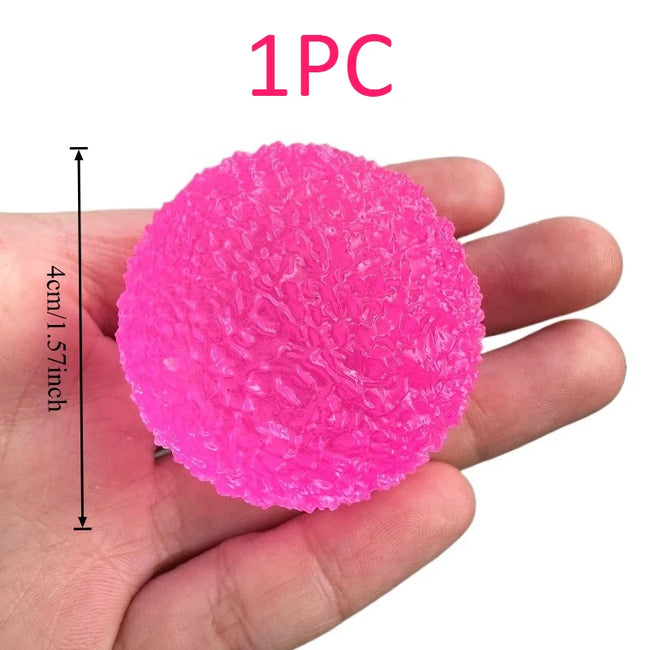 🧊 Modri Squishy Toy Mochi – prosojna antistresna igračka
