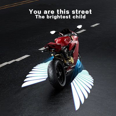 LED projekcijske luči Angel Wings za motor – 2 kosa – fotografija izdelka