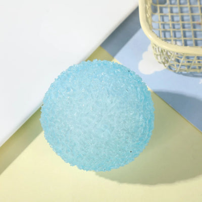 🧊 Modri Squishy Toy Mochi – prosojna antistresna igračka